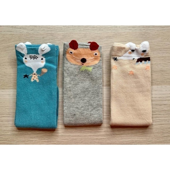 Kids Tiny Alpaca Socks Size Med 3pk - Picture 1 of 6